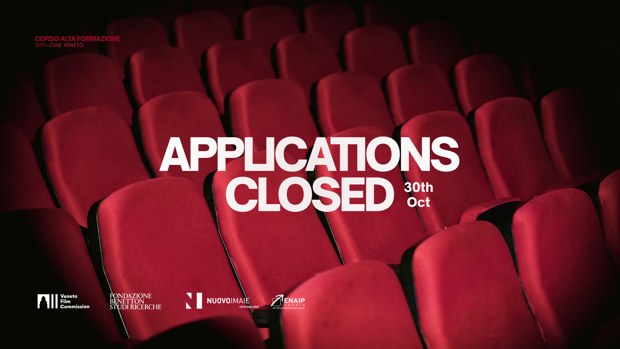 Corso di Alta Formazione: L'Attore Italiano nei Set Internazionali - ISCRIZIONI CHIUSE il 30 ottobre 2025